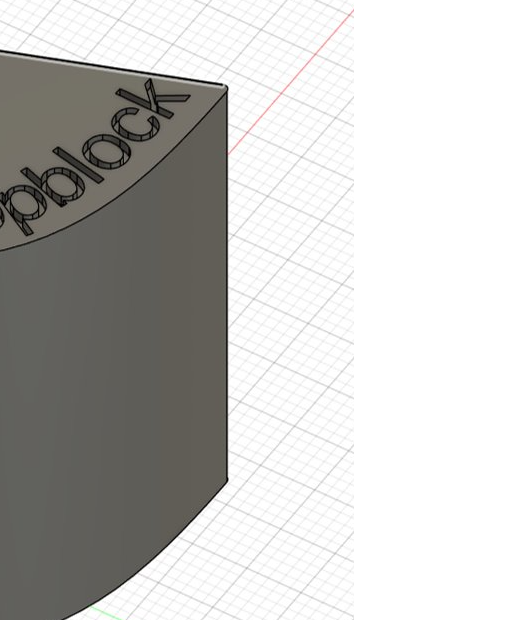 stopblock Produktmodell